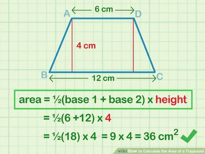 Moment of inertia of trapezoid