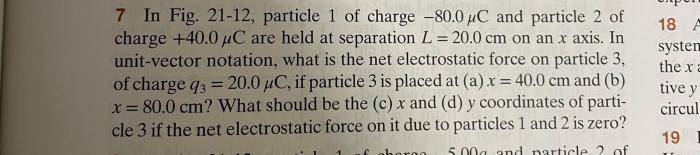 A particle has a charge of 1.5 μc and moves