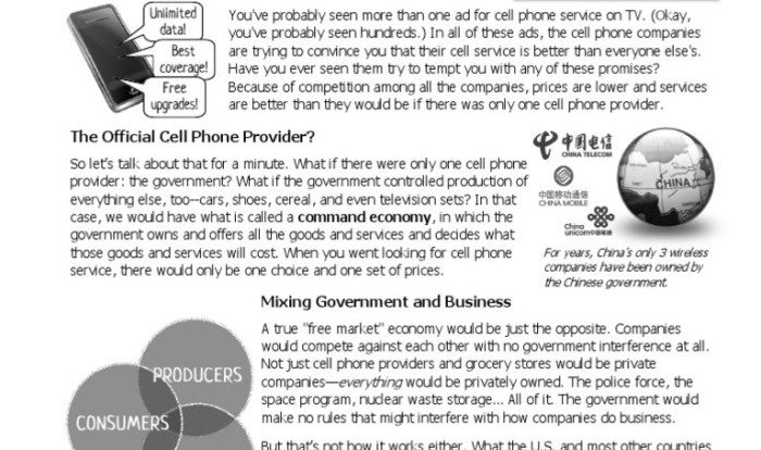 Icivics the market economy worksheet answer key pdf