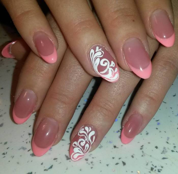 Nail designs nails french easy manicure styles popular wedding do simple gel polish nude tip bestartnails bridal elegant stunning colored